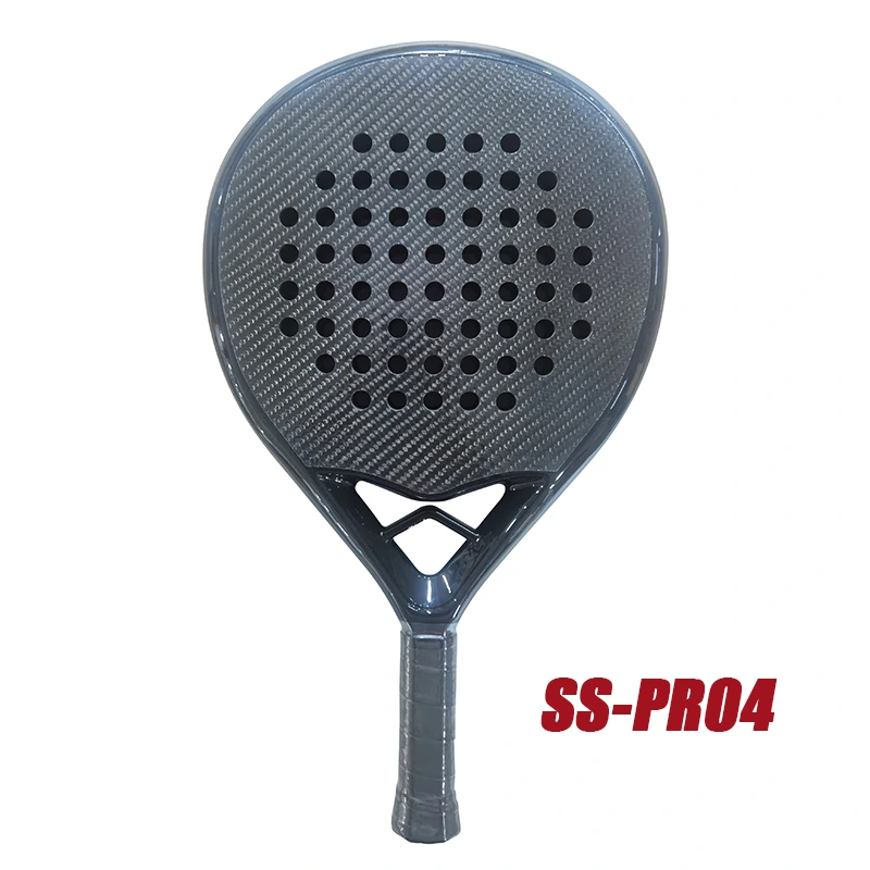 Customized Design Round 3k Carbon Padel Racket na may Smart Bridge