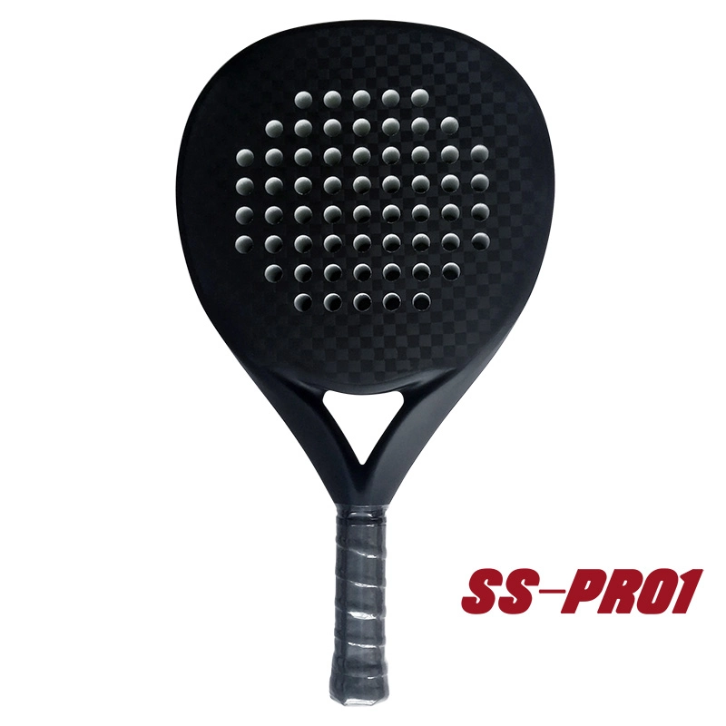 Round Shape 12K Carbon Fiber Padel Racket